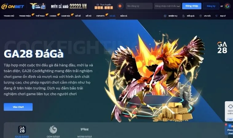 Đá Gà GA28 Tại OnBet