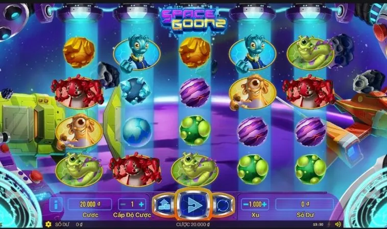 Giao diện chơi Nổ Hũ Vũ Trụ OnBet