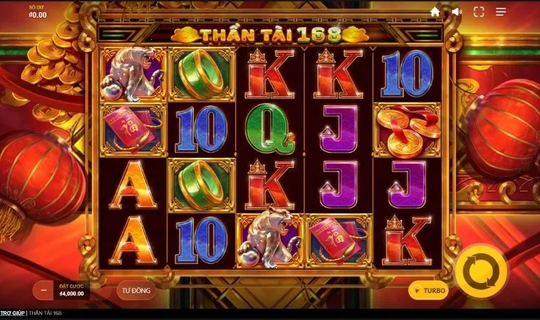 Giao diện chơi Nổ Hũ Thần Tài OnBet